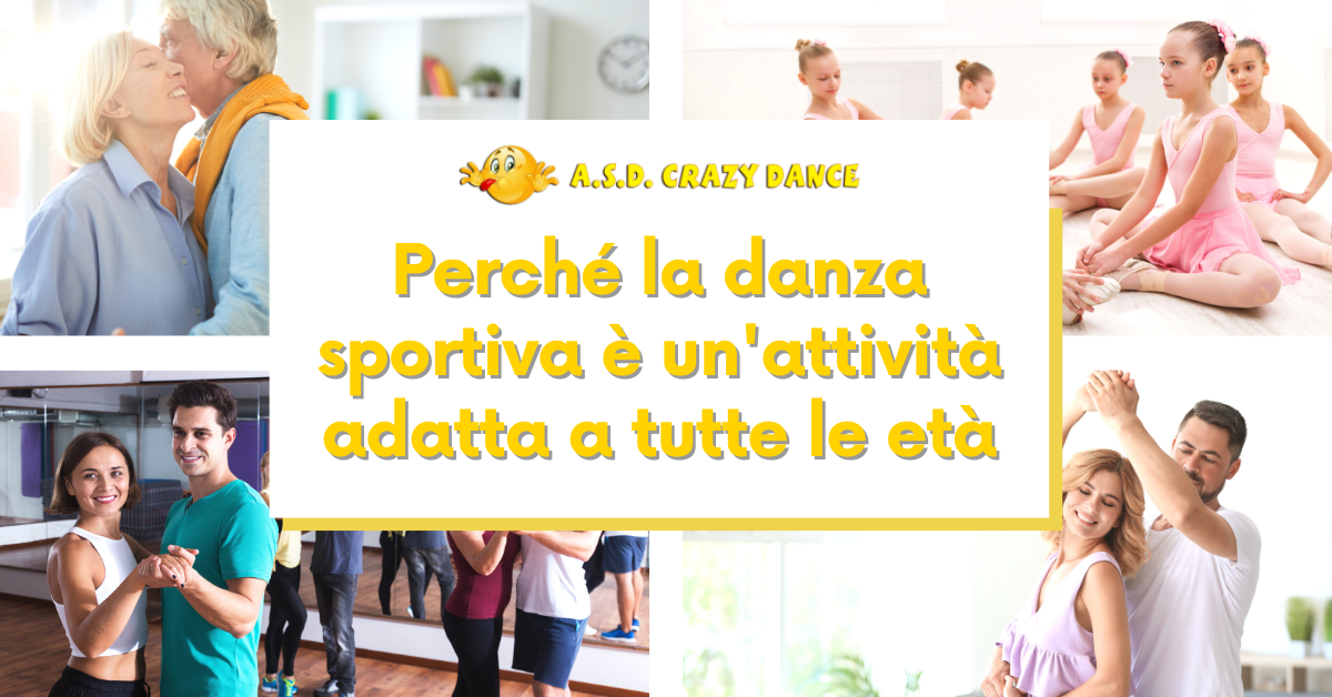 Perché la danza sportiva è un’attività adatta a tutte le età