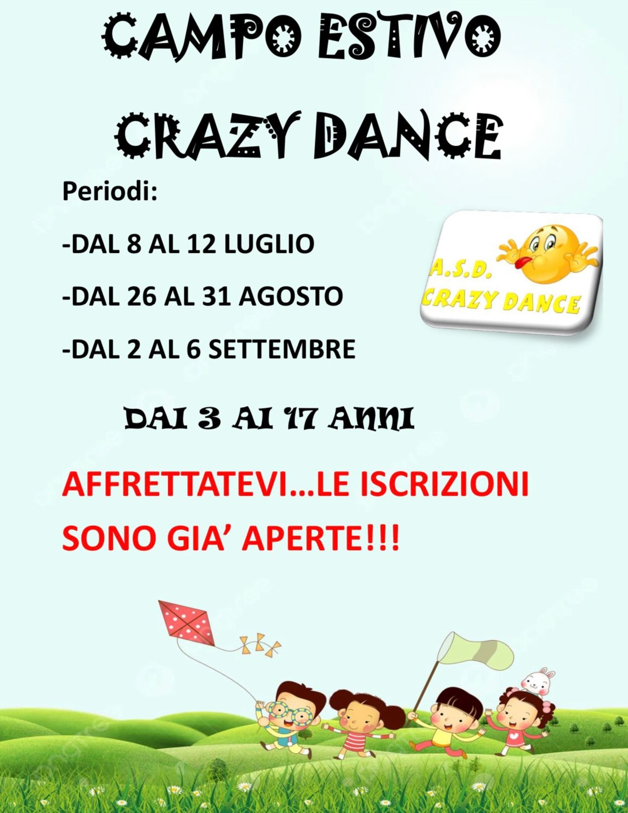 Presentazione del Campus Estivo “Crazy Dance”