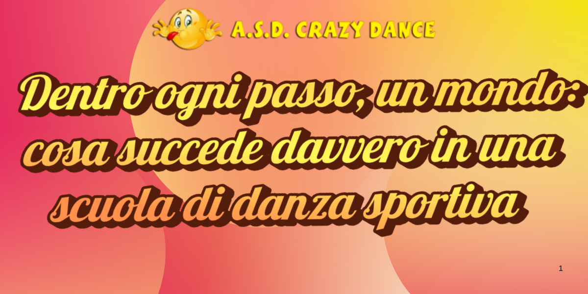 Dentro ogni passo, un mondo: cosa succede davvero in una scuola di danza sportiva.